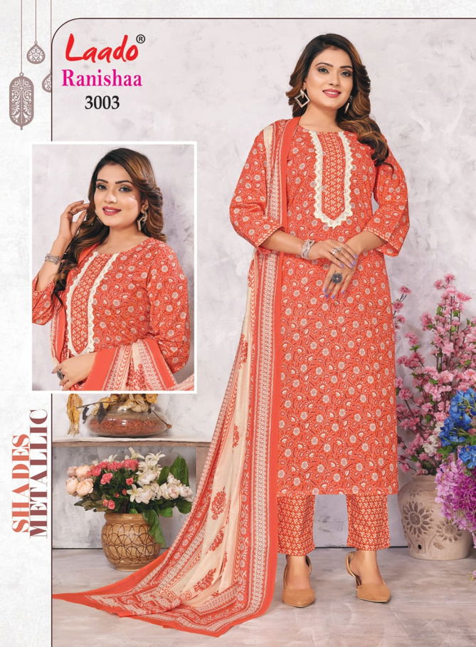 Laado Ranishaa Vol 3 Printed Jaipuri Readymade Suits
